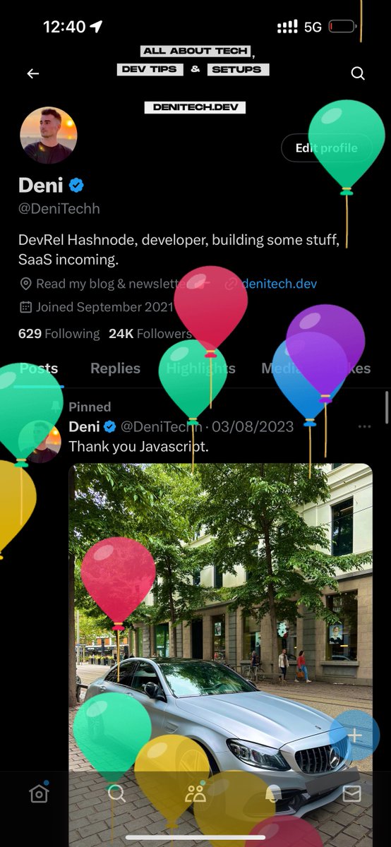 @DeniTechh X profile 24K followers